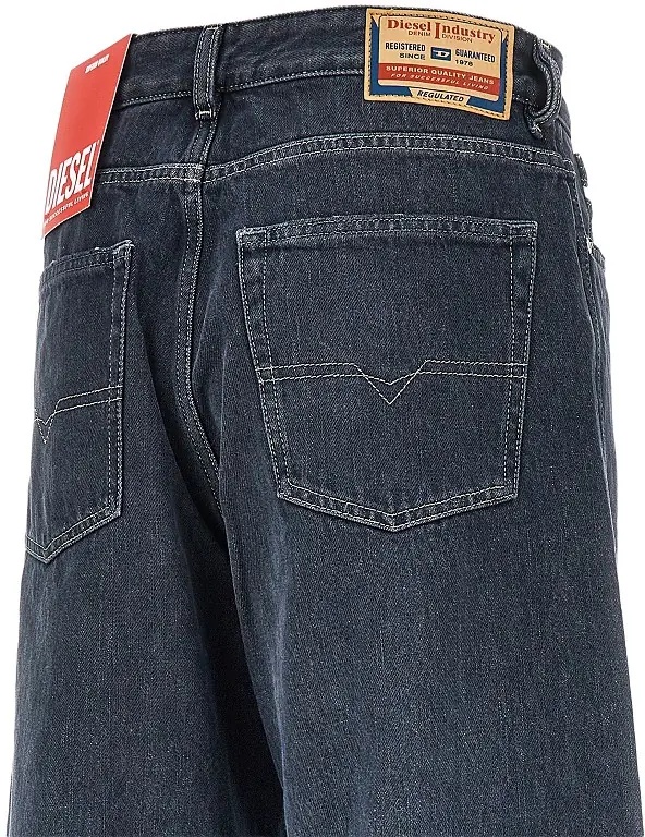Blugi '1996 D-Sire' wide-leg jeans - Img 4