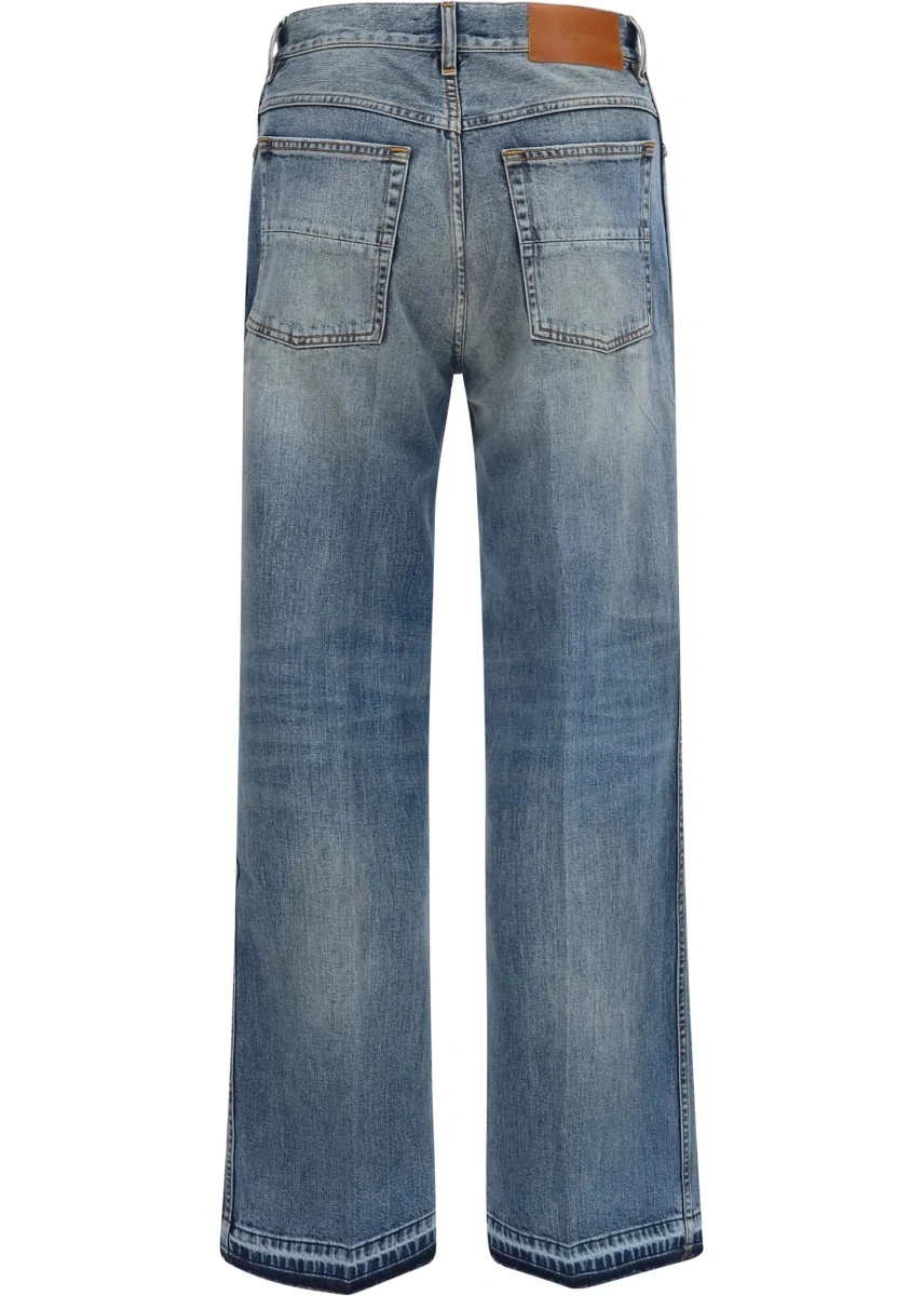 Blugi AMIRI multicolor din denim - Img 2