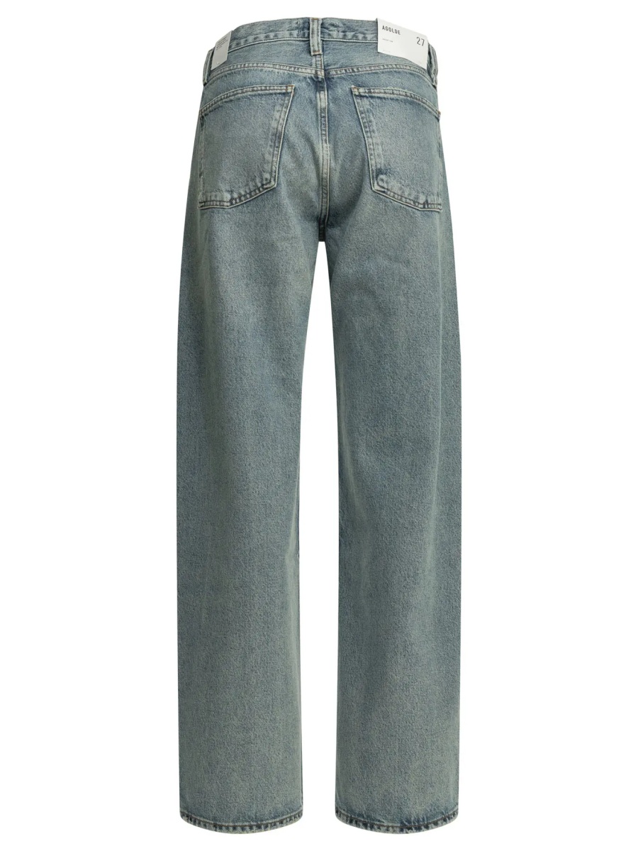 Blugi "Criss Cross" wide leg jeans - Img 2