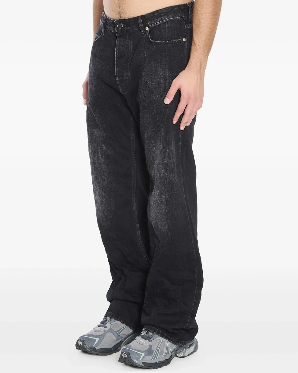 Blugi Distressed Relaxed Jeans - Img 3