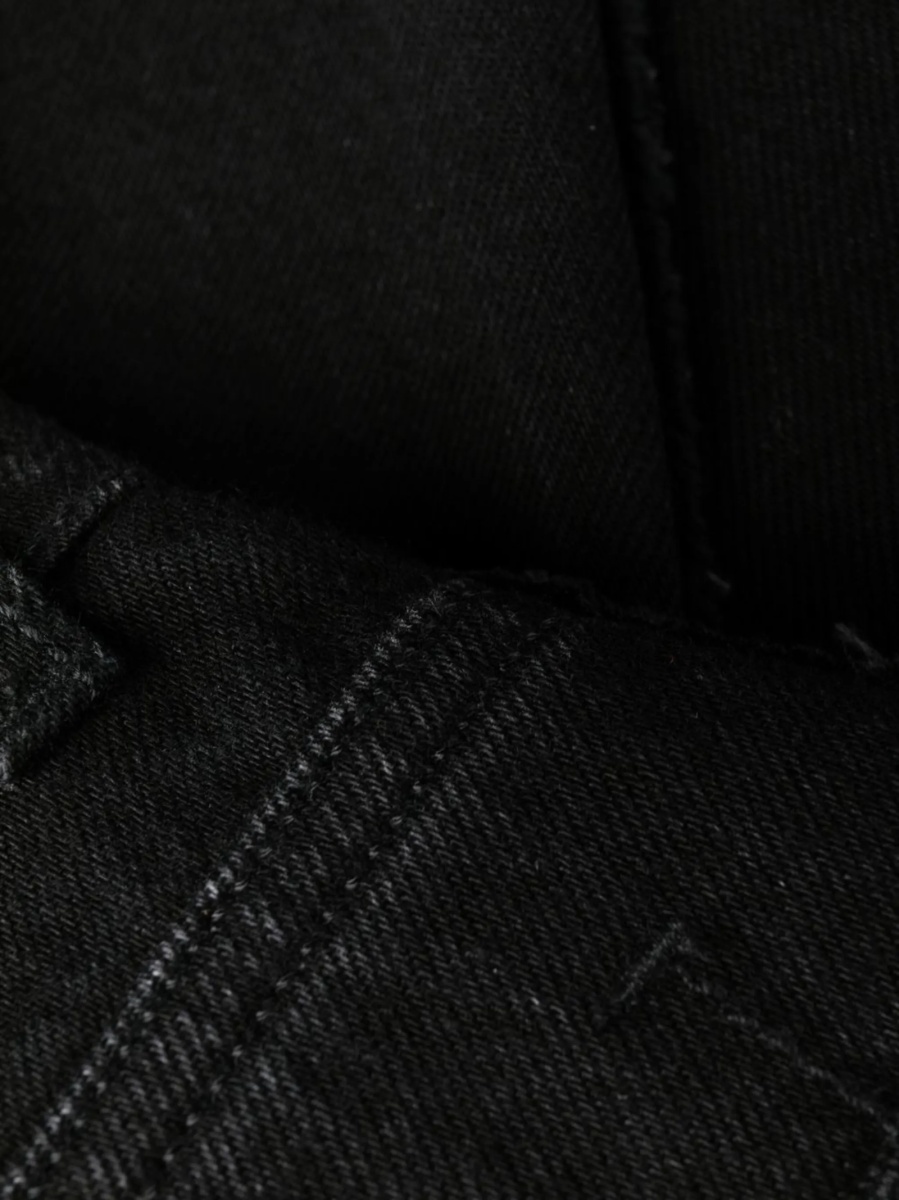 Blugi drepti Alexander McQueen negri - Img 5