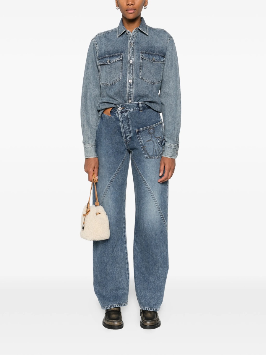 Blugi drepti JW Anderson albastri - Img 2