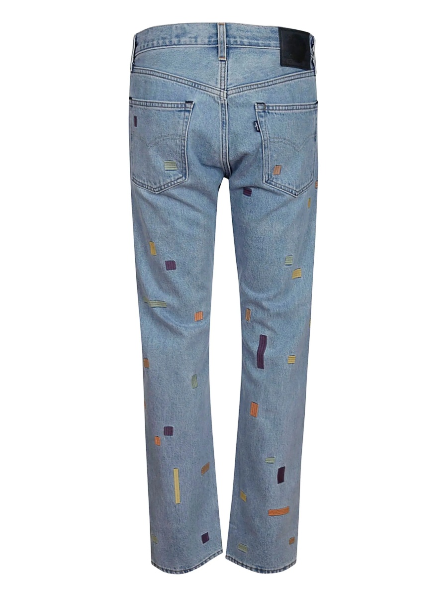 Blugi drepti Levi's® albastri - Img 2