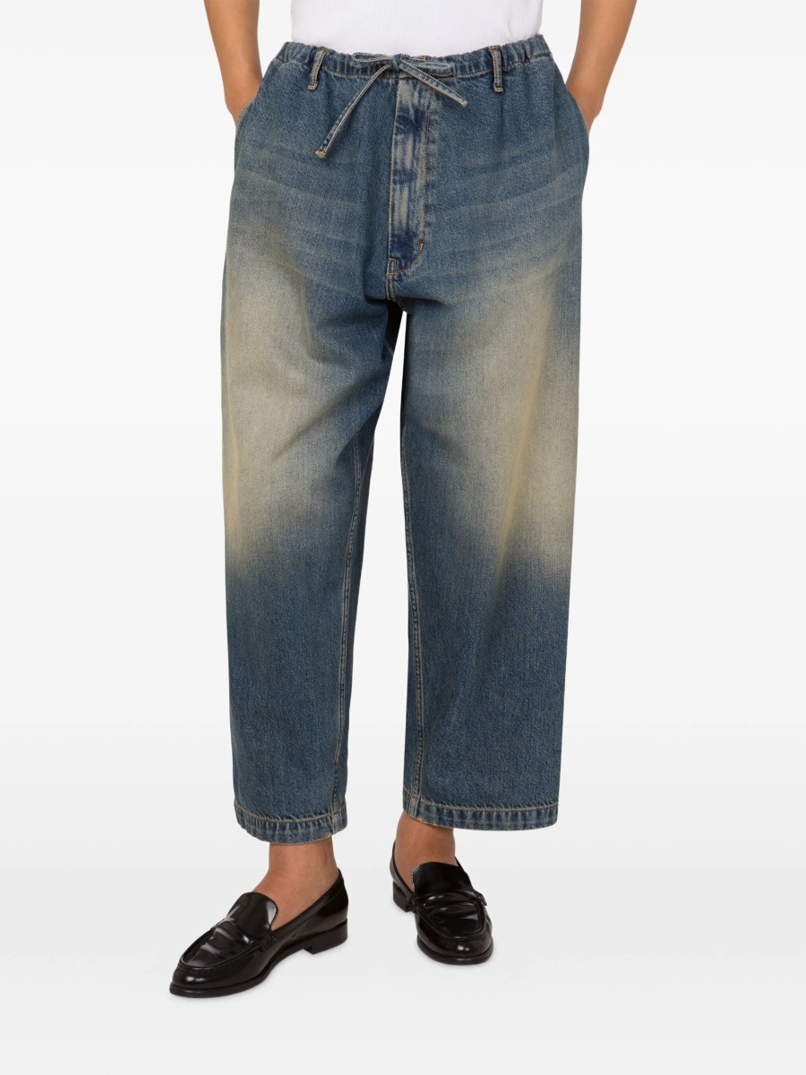 Blugi drepti MOSCHINO JEANS albastri - Img 2
