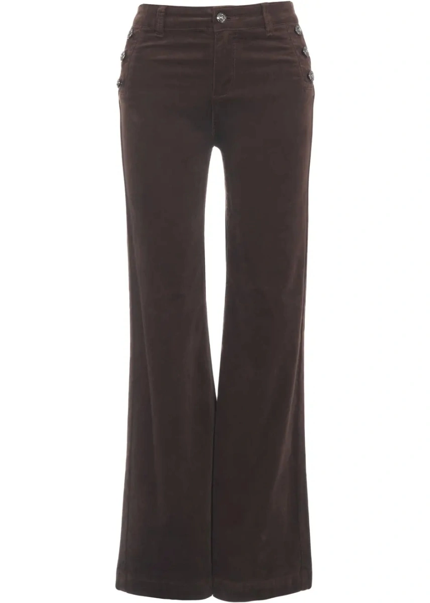 Blugi evazati Liu Jo Blue Denim maro - Img 2