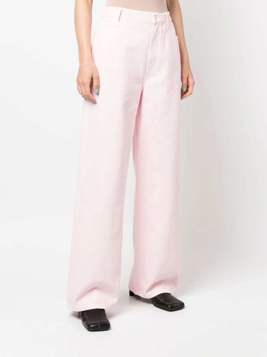 Blugi evazati Raf Simons roz - Img 3