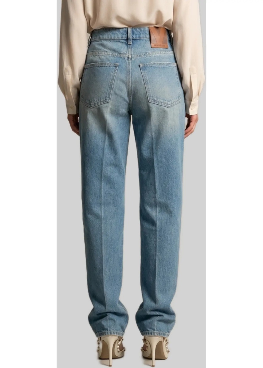 Blugi Flare Denim Pants - Img 2