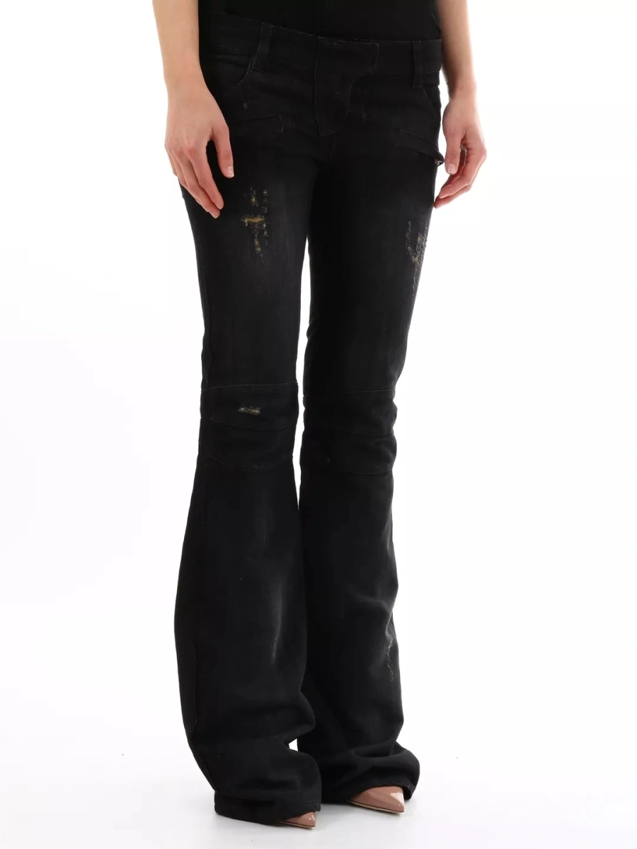 Blugi Flared Jeans Dark Denim* - Img 4