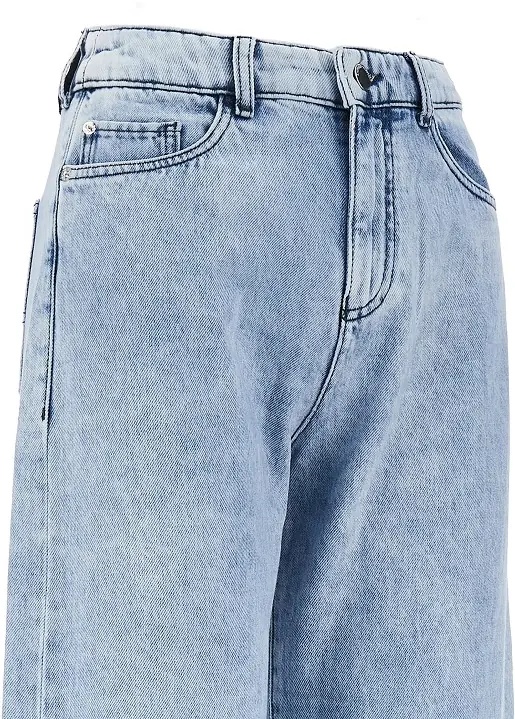 Blugi 'J33' frayed denim pants - Img 2