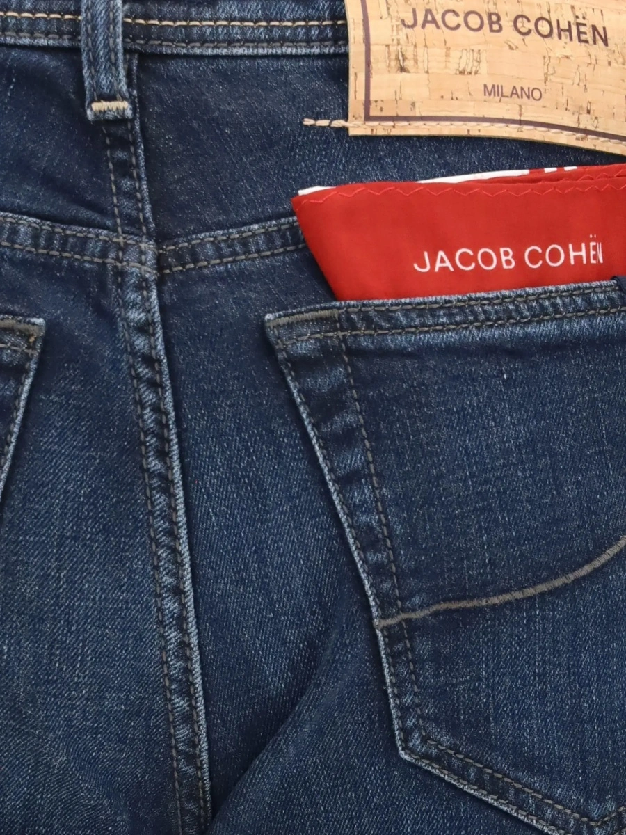 Blugi Jacob Cohen multicolor din denim - Img 5