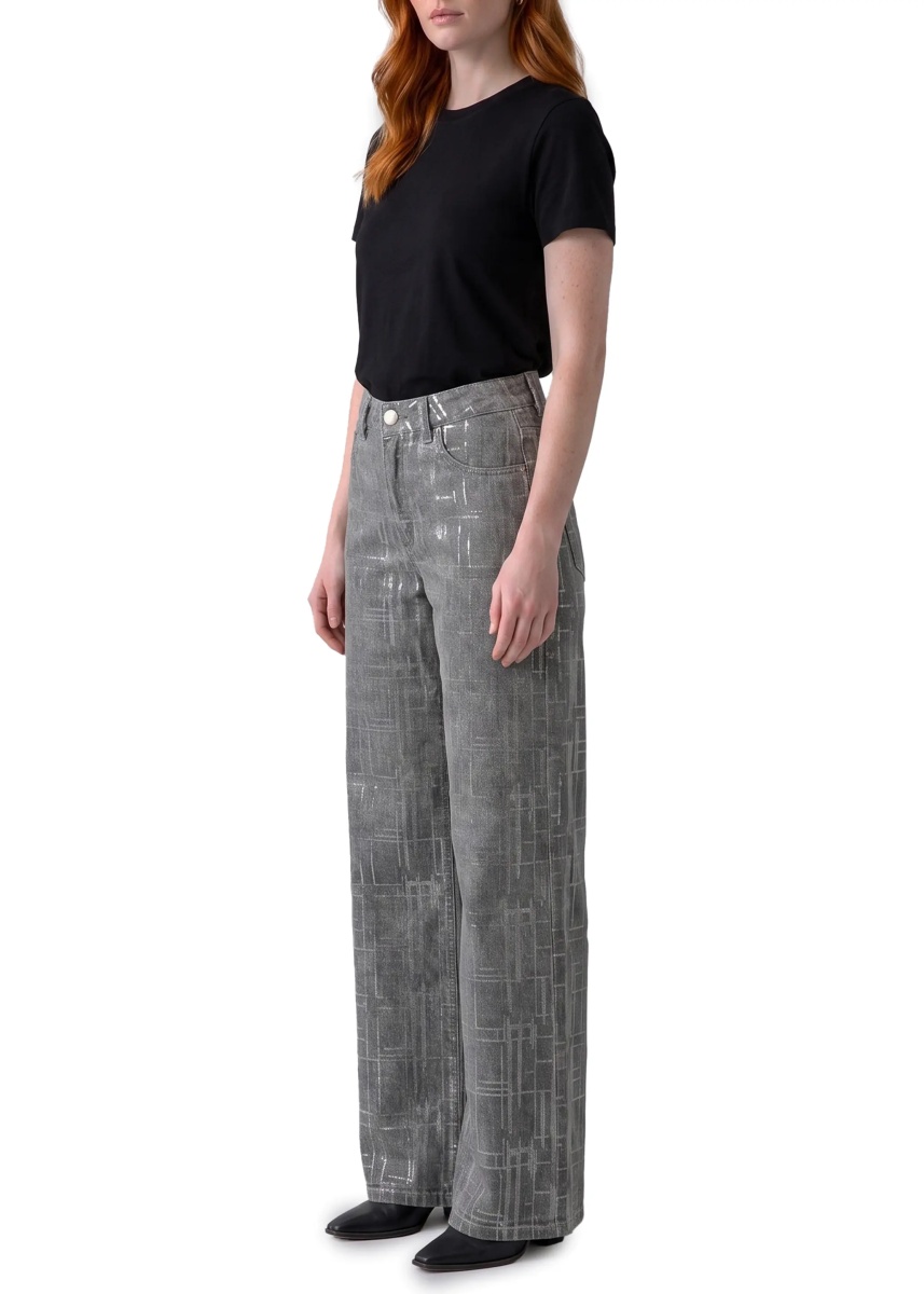 Blugi Jeans With Sequin Embroidery - Img 2