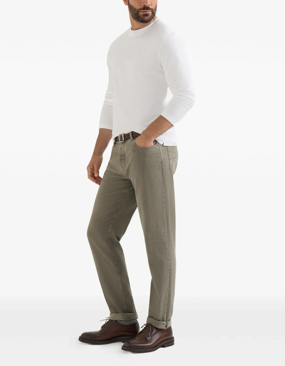 Blugi Jeans with turn-up hem - Img 4