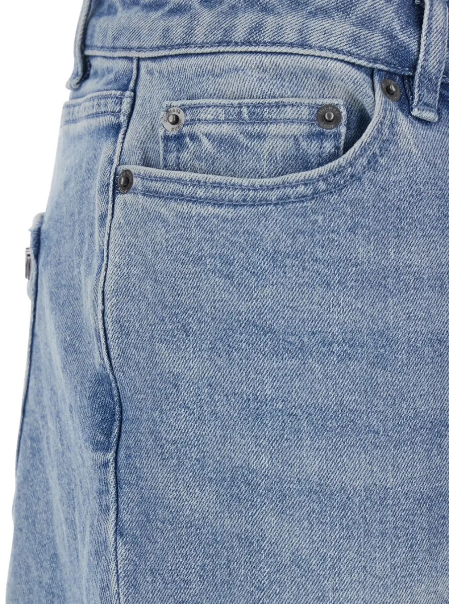 Blugi Michael Kors albastri din denim - Img 3