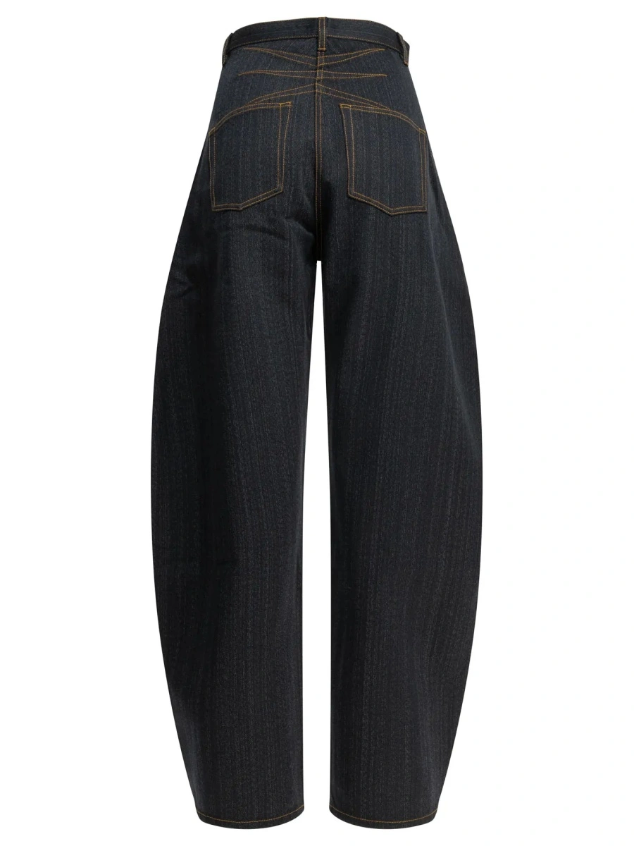 Blugi "Round" Wide-Leg Jeans - Img 2