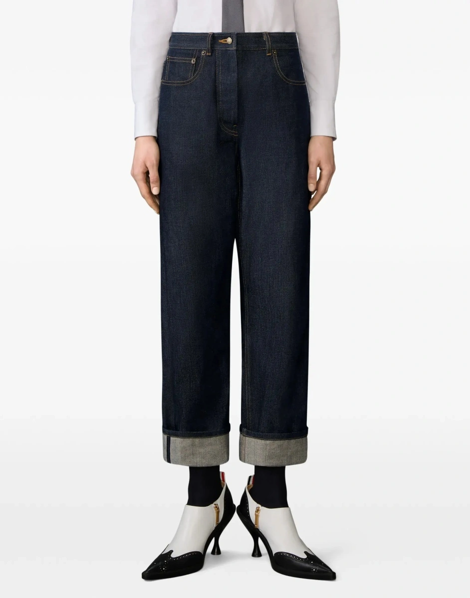 Blugi Selvedge 5-pocket Jeans - Img 3