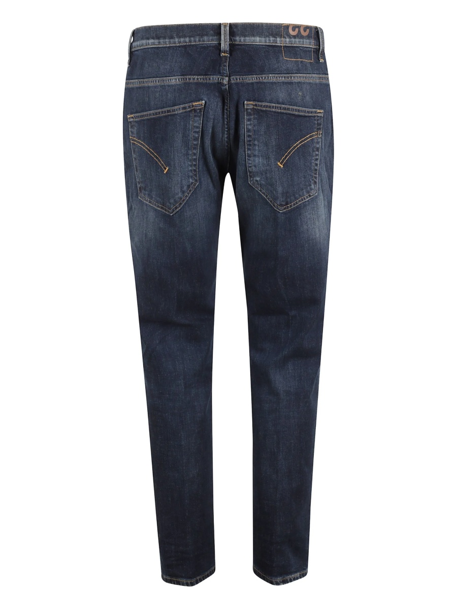 Blugi slim fit Dondup albastri - Img 2