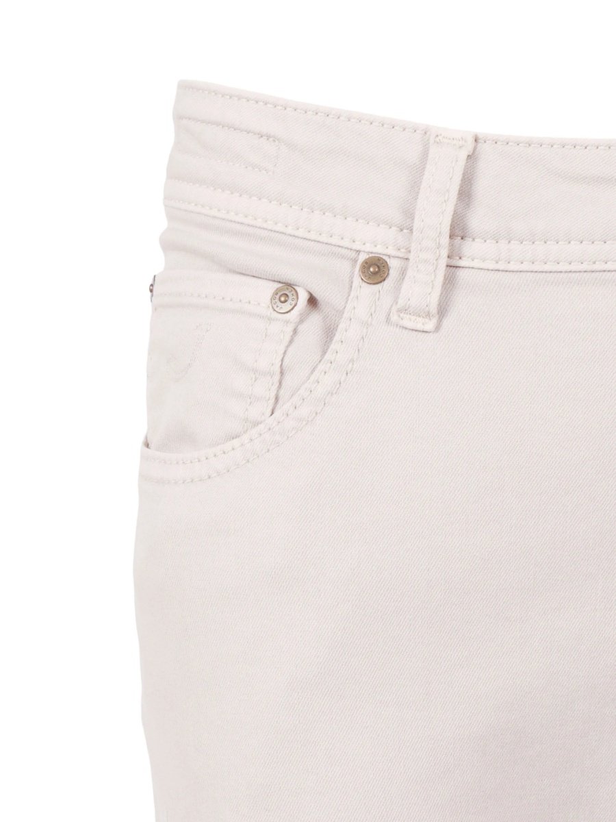 Blugi slim fit Jacob Cohen neutri - Img 3