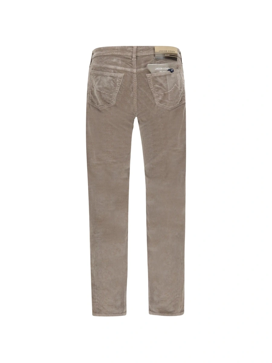 Blugi slim fit Jacob Cohen neutri - Img 2