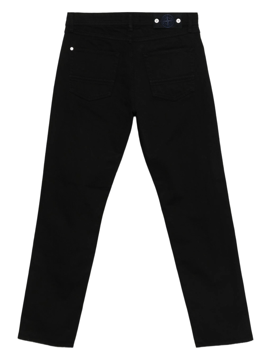 Blugi slim fit Stone Island negri - Img 2