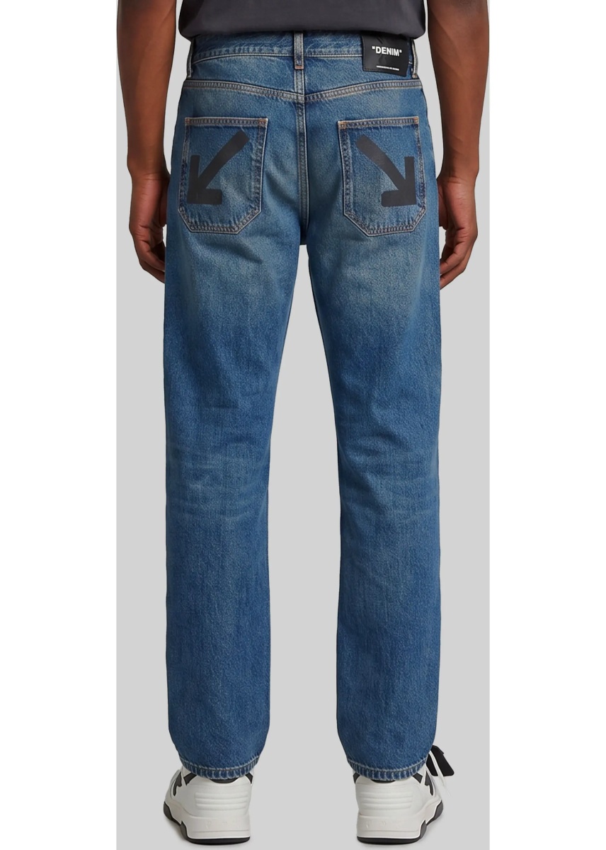 Blugi Slim Relax Half Harrow Jeans - Img 3