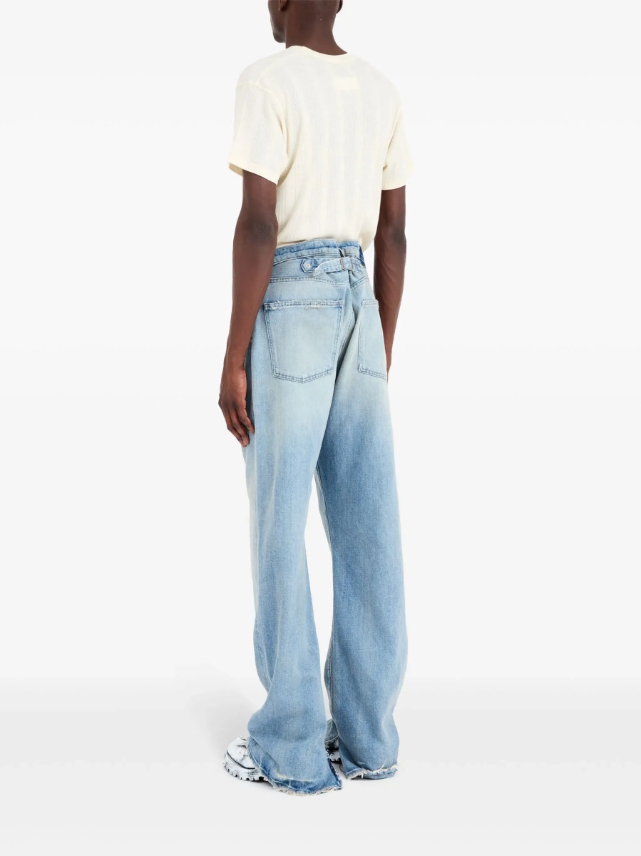 Blugi Straight-leg jeans with buckle - Img 8