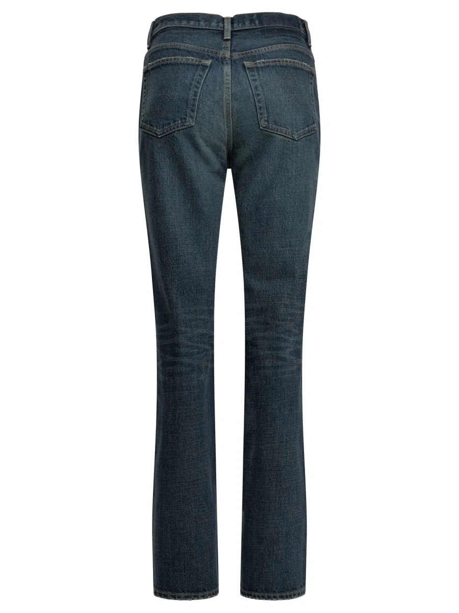 Blugi TOTÊME "Classic" Straight-Leg Jeans - Img 2