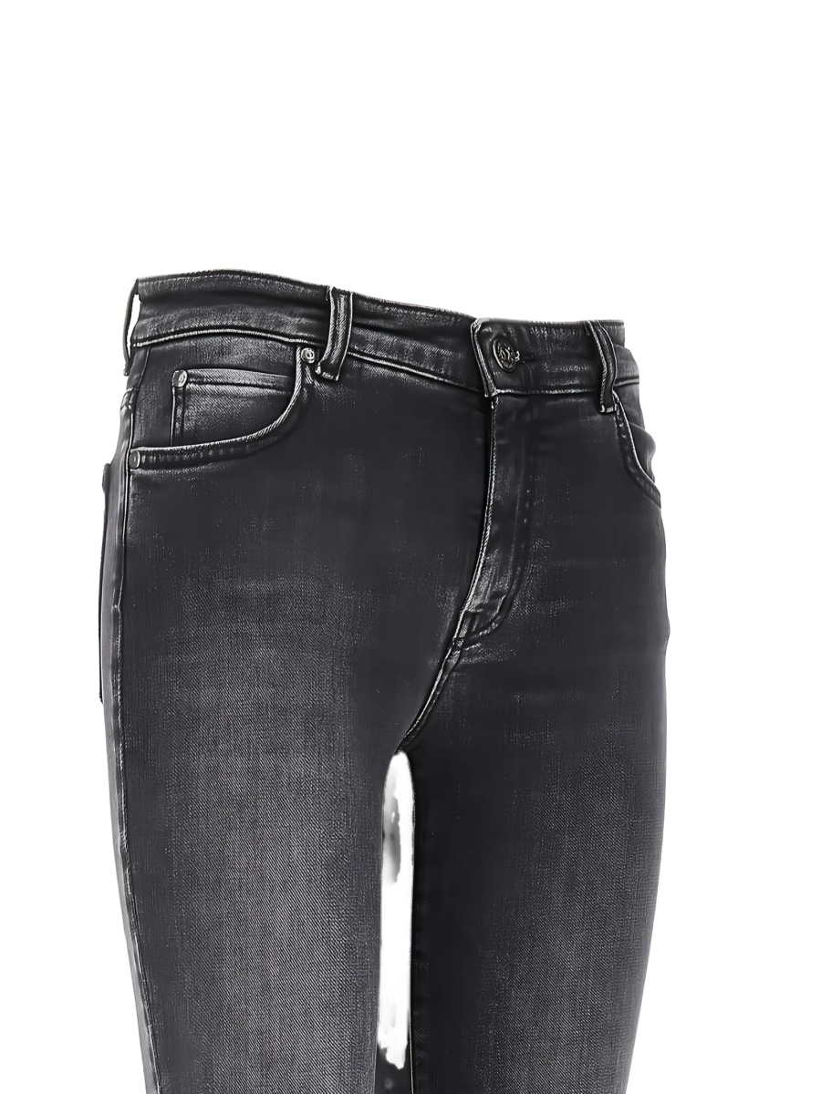 Blugi trei sferturi Max Mara gri - Img 2
