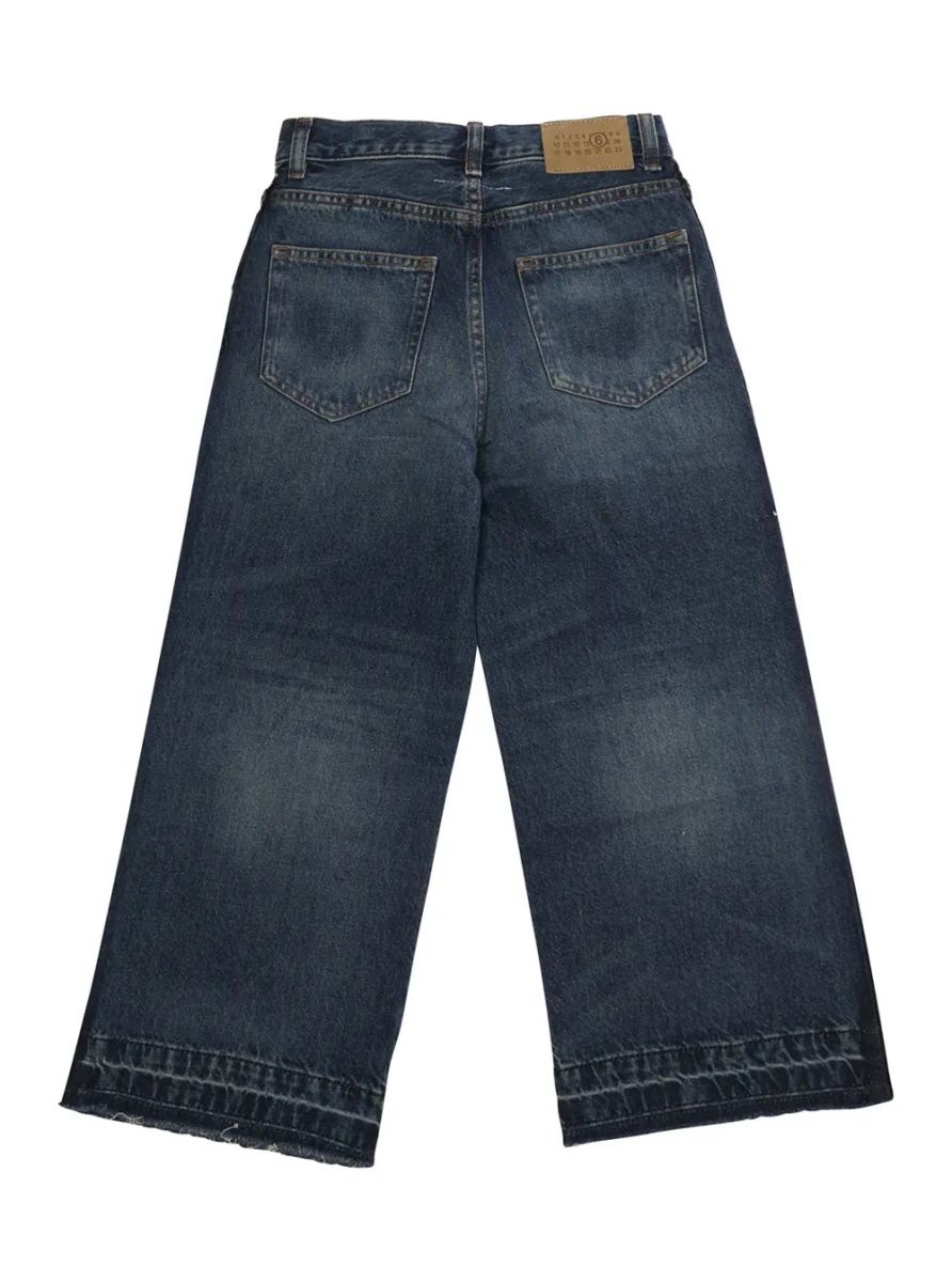 Blugi UNISEX PANT with pockets and 100% cotton blue unisex - Img 2