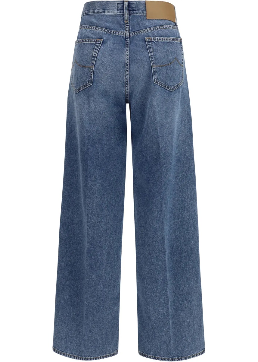Blugi Wide 5 Pocket Jeans - Img 5