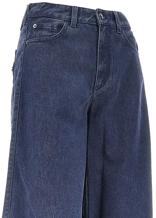 Blugi Wide leg denim pants - Img 2