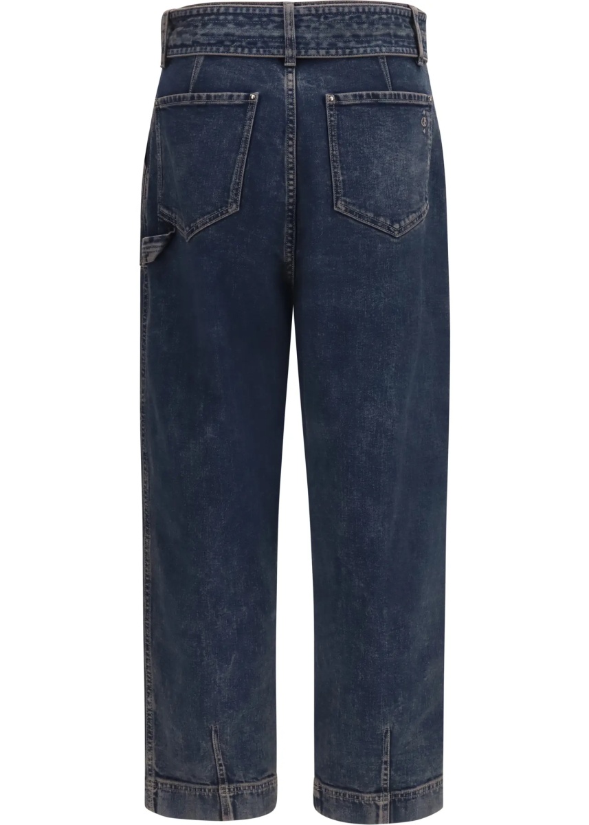 Blugi Wide-leg Jeans with belt - Img 2