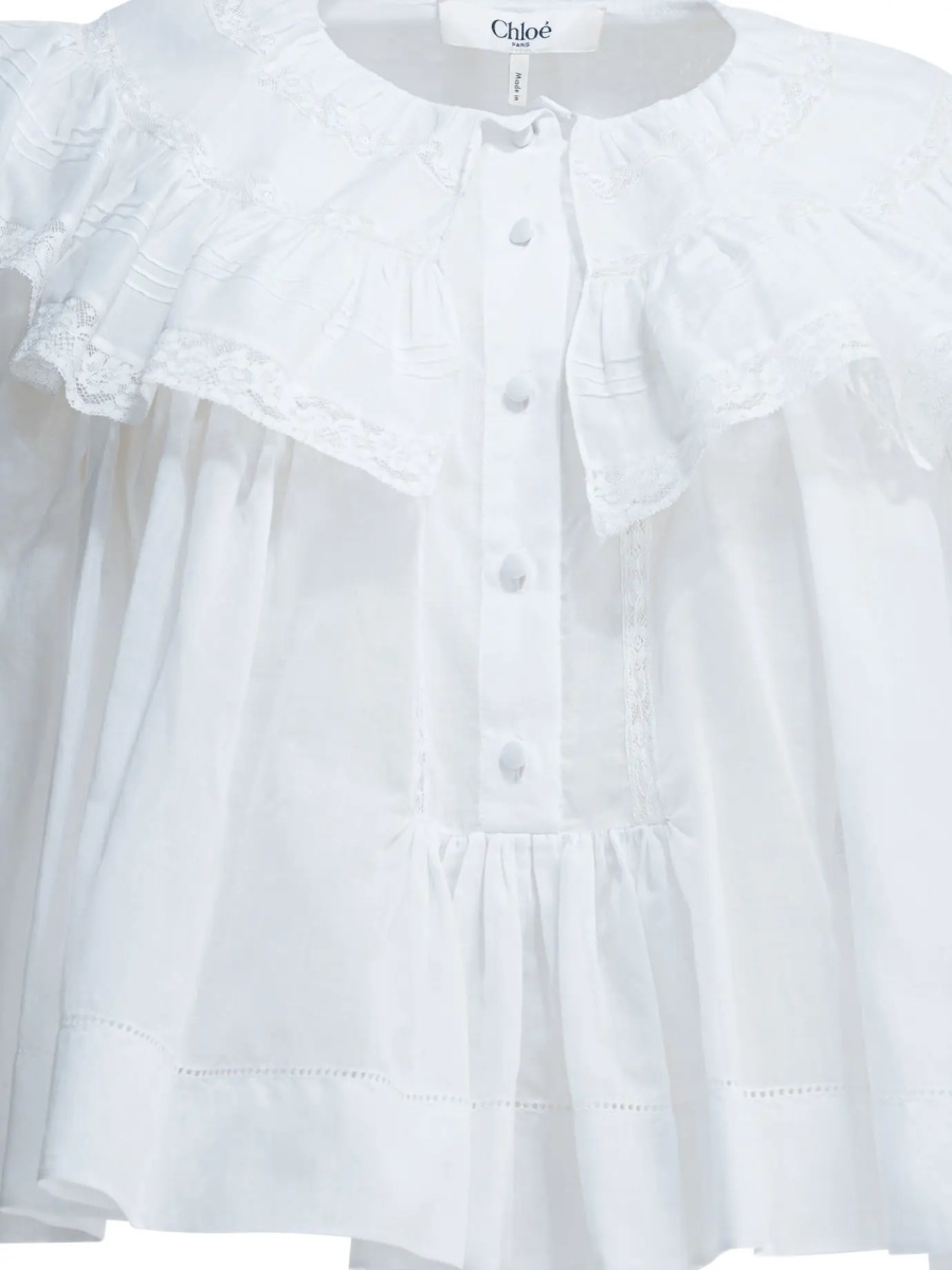 Bluza Casual top with ruffles - Img 3
