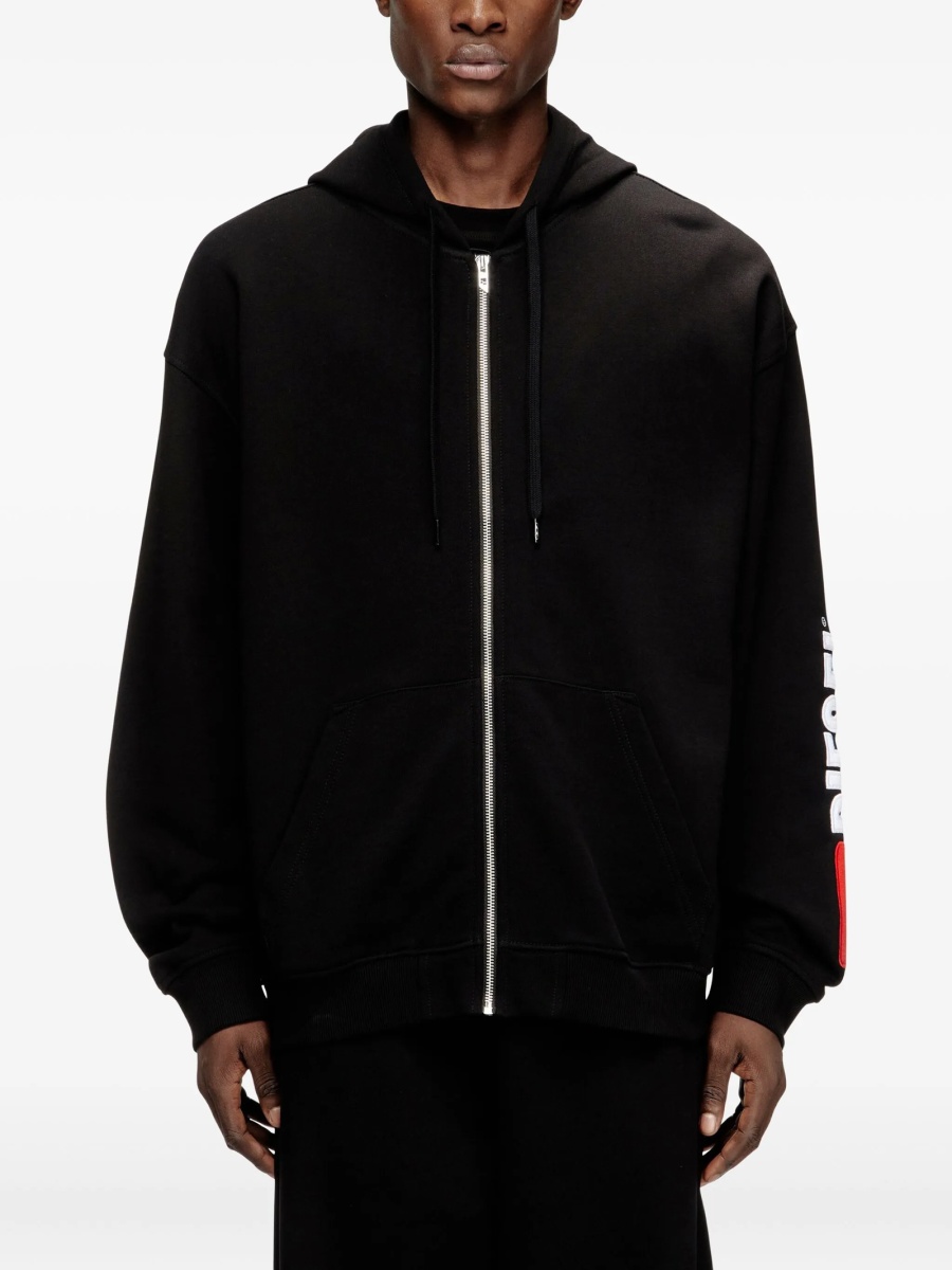 Bluza de trening Diesel neagra - Img 3