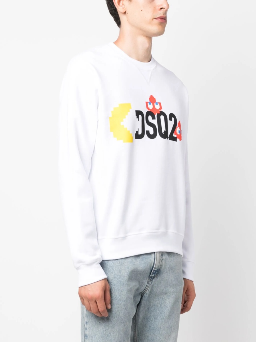 Bluza de trening DSQUARED2 alba - Img 3