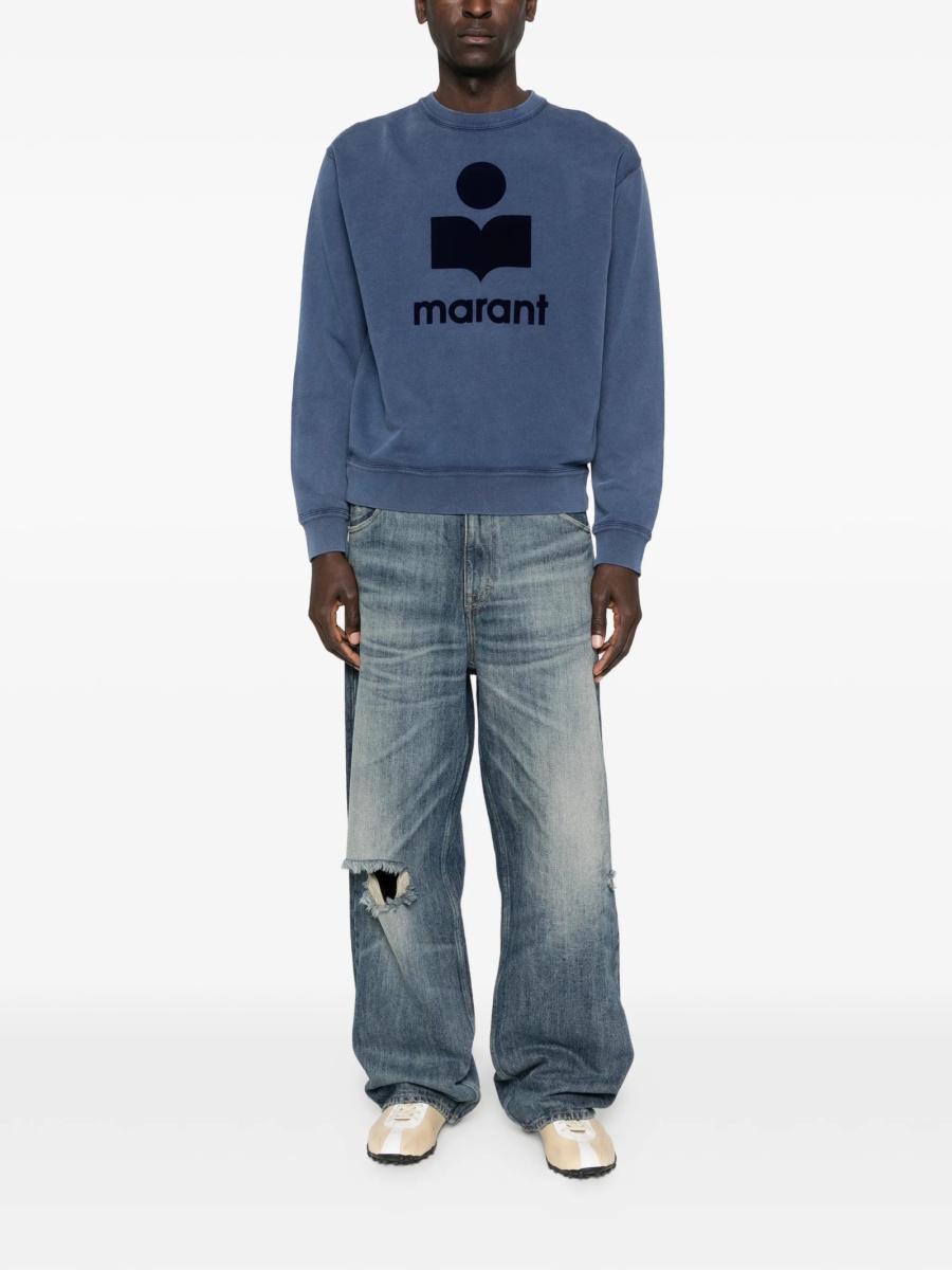 Bluza de trening Isabel Marant albastra - Img 2