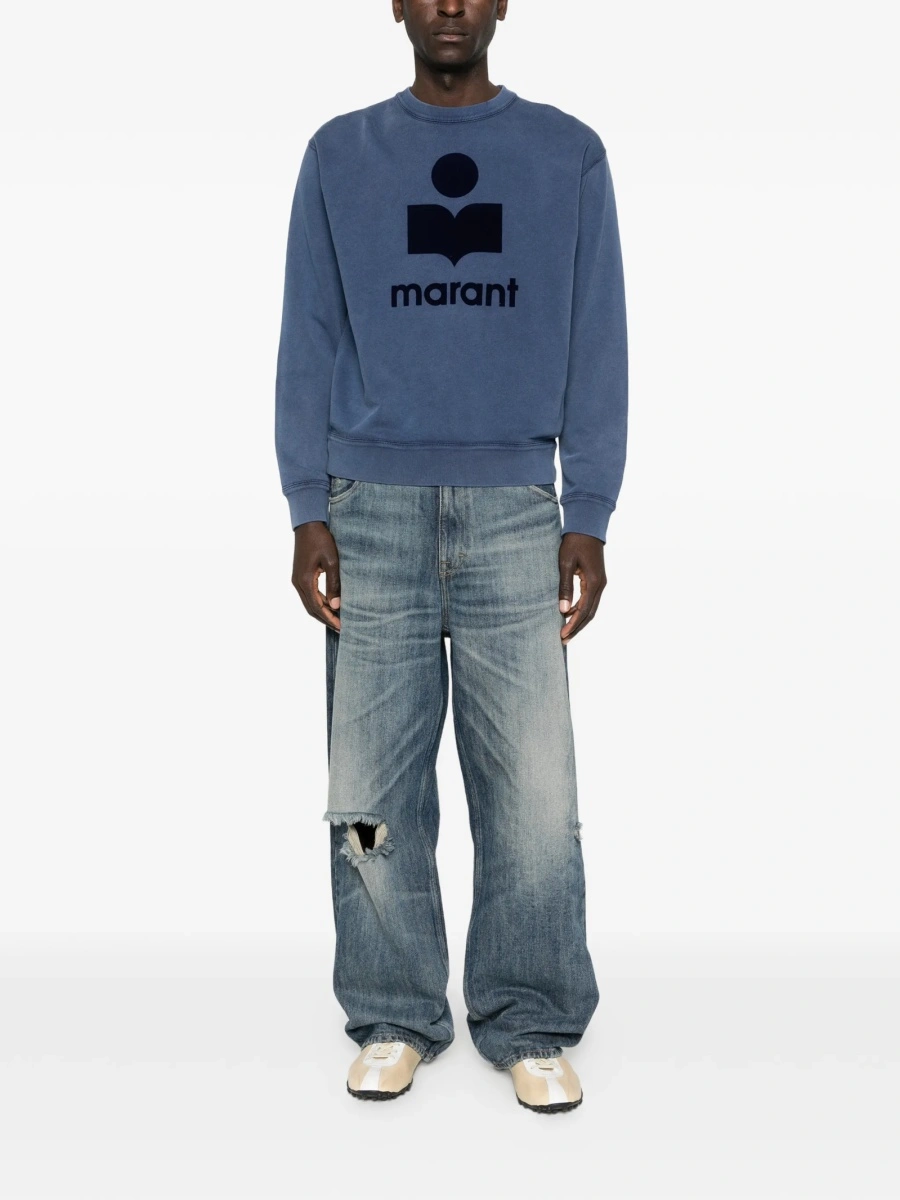 Bluza de trening Isabel Marant albastra - Img 2