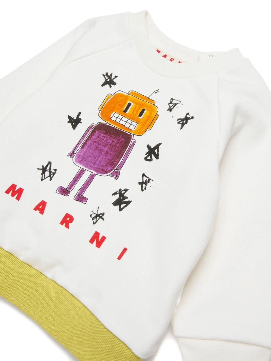 Bluza de trening Marni alba - Img 3