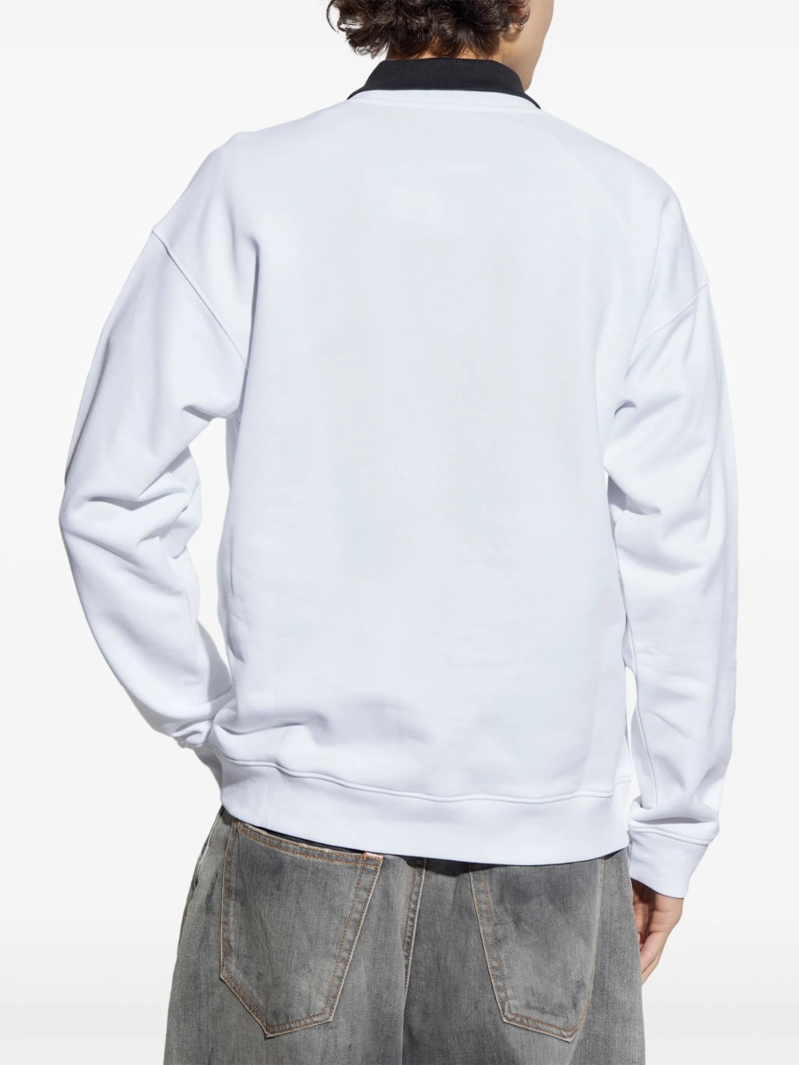 Bluza de trening Moschino alba - Img 4