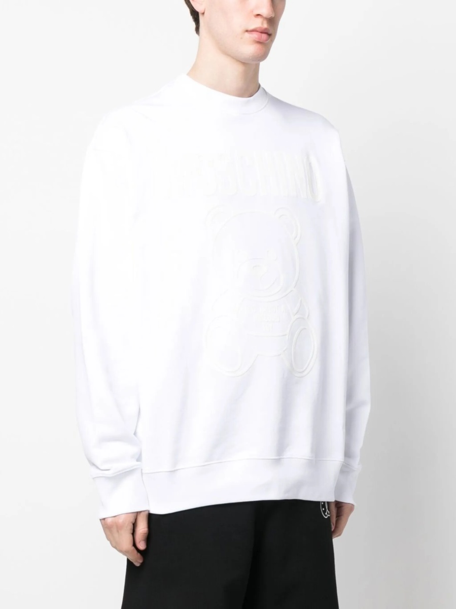 Bluza de trening Moschino alba - Img 3
