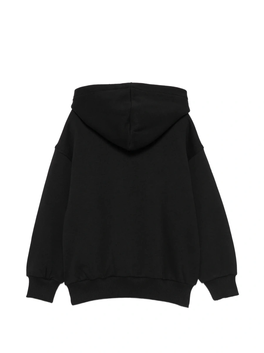 Bluza de trening MoschinoS neagra din bumbac - Img 4