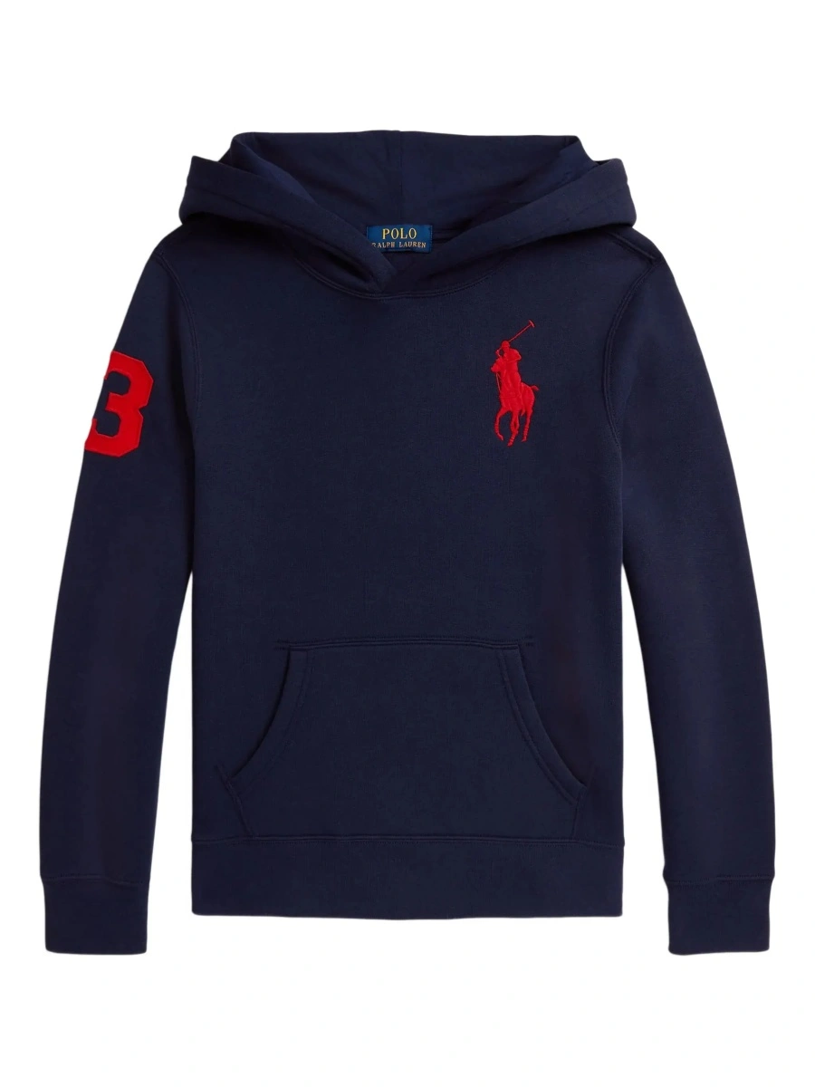 Bluza de trening Ralph Lauren albastra din bumbac - Img 5