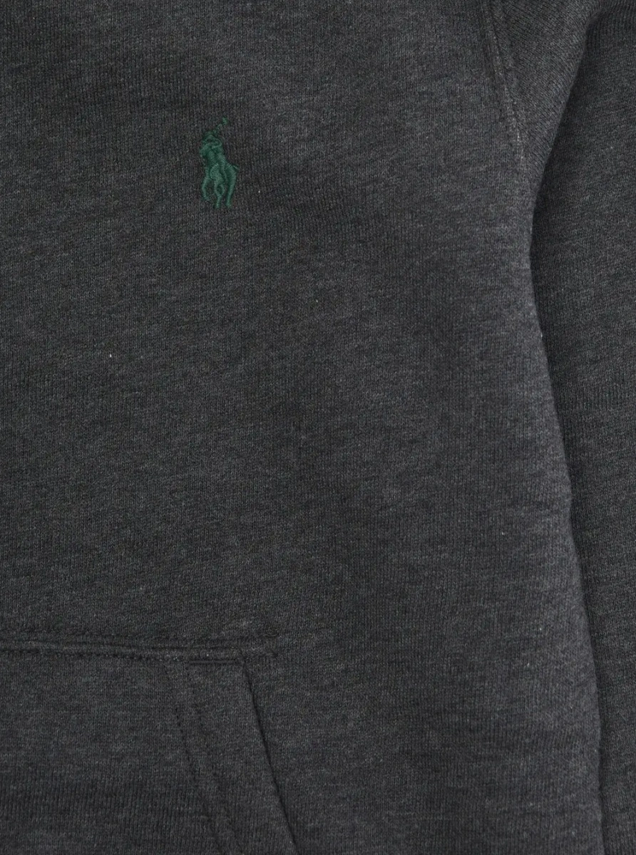 Bluza de trening Ralph Lauren gri din bumbac - Img 2