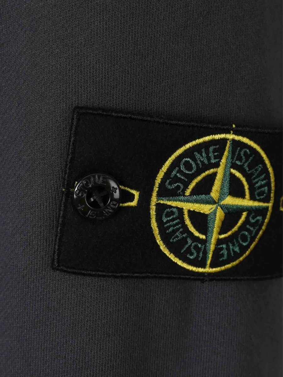 Bluza de trening Stone Island neagra - Img 3