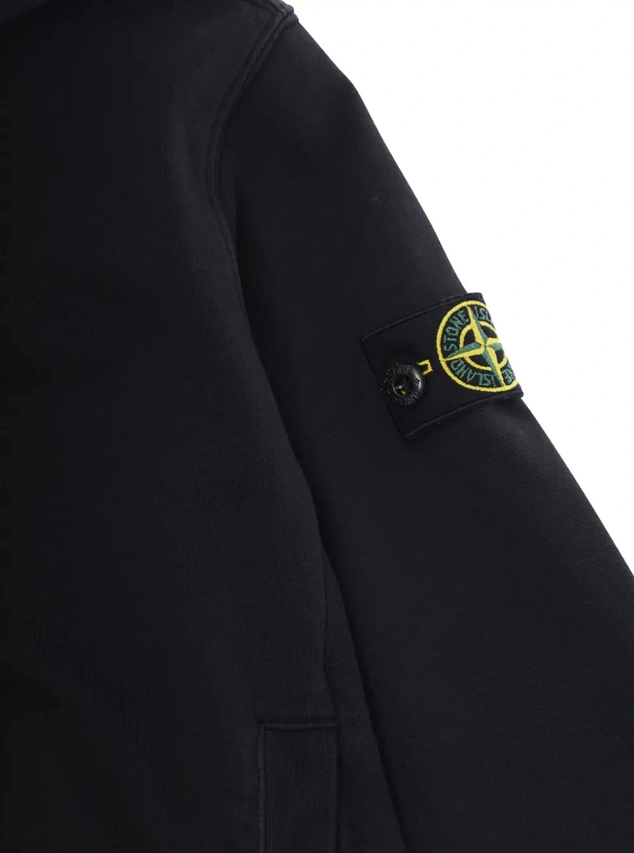 Bluza de trening Stone Island neagra - Img 3