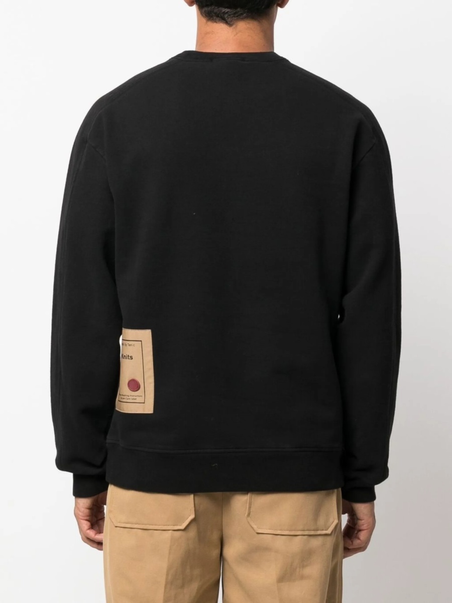 Bluza de trening TEN C neagra - Img 4