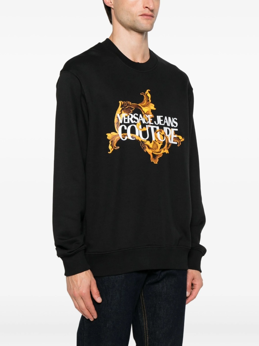 Bluza de trening Versace Jeans Couture neagra - Img 7