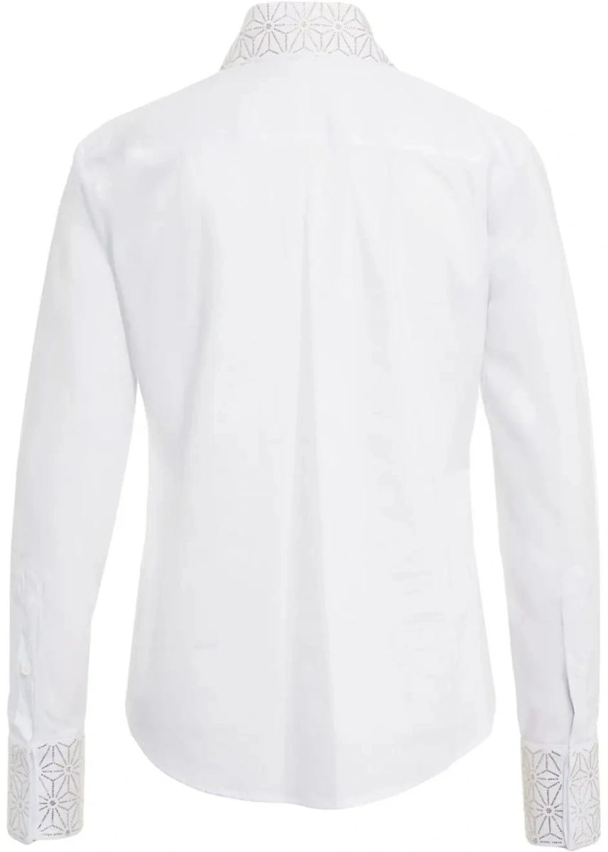 Bluza eleganta Himon's alba - Img 3