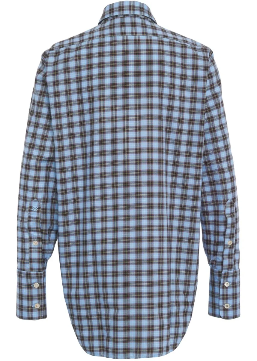 Bluza eleganta LAURENCE BRAS albastra - Img 2