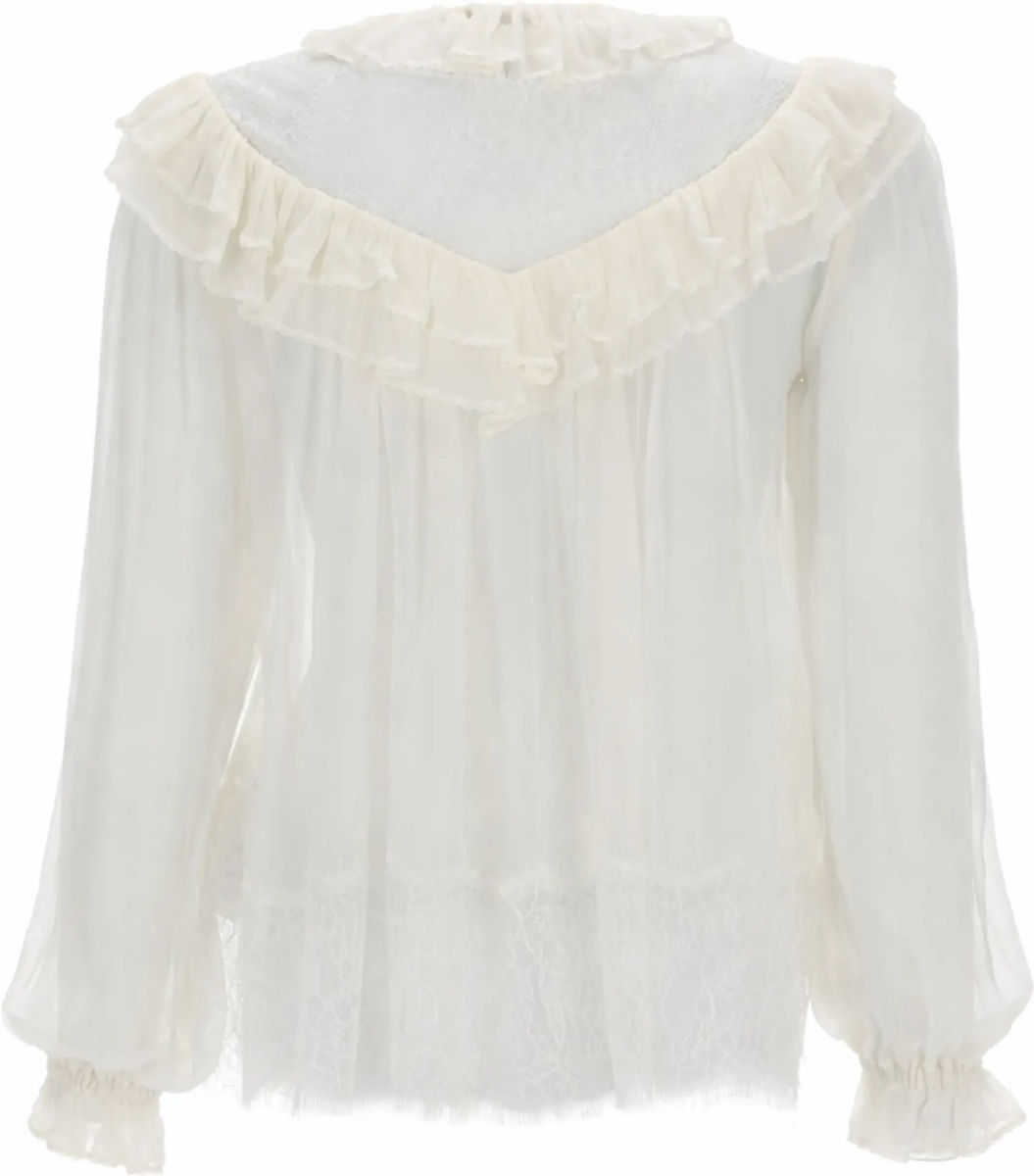Bluza Georgette Blouse With Ruffles - Img 2
