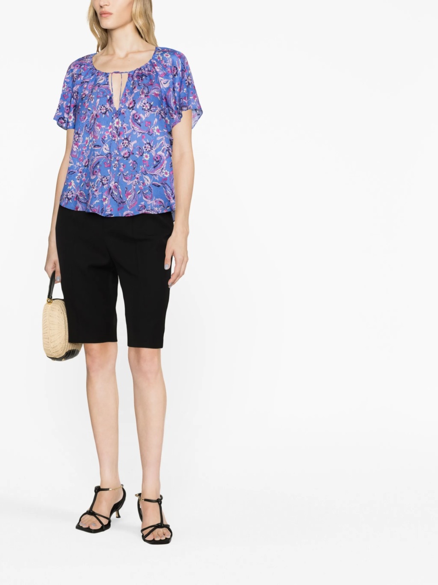 Bluza Isabel Marant albastra - Img 2